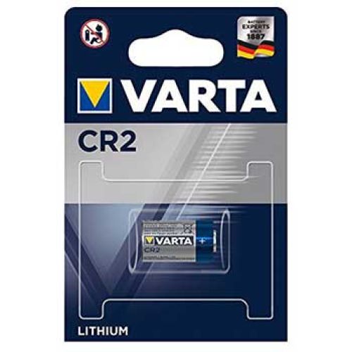 Pilhas CR2 Lithium 3V Varta 1un , VARTA , 1961117 , 4008496537365